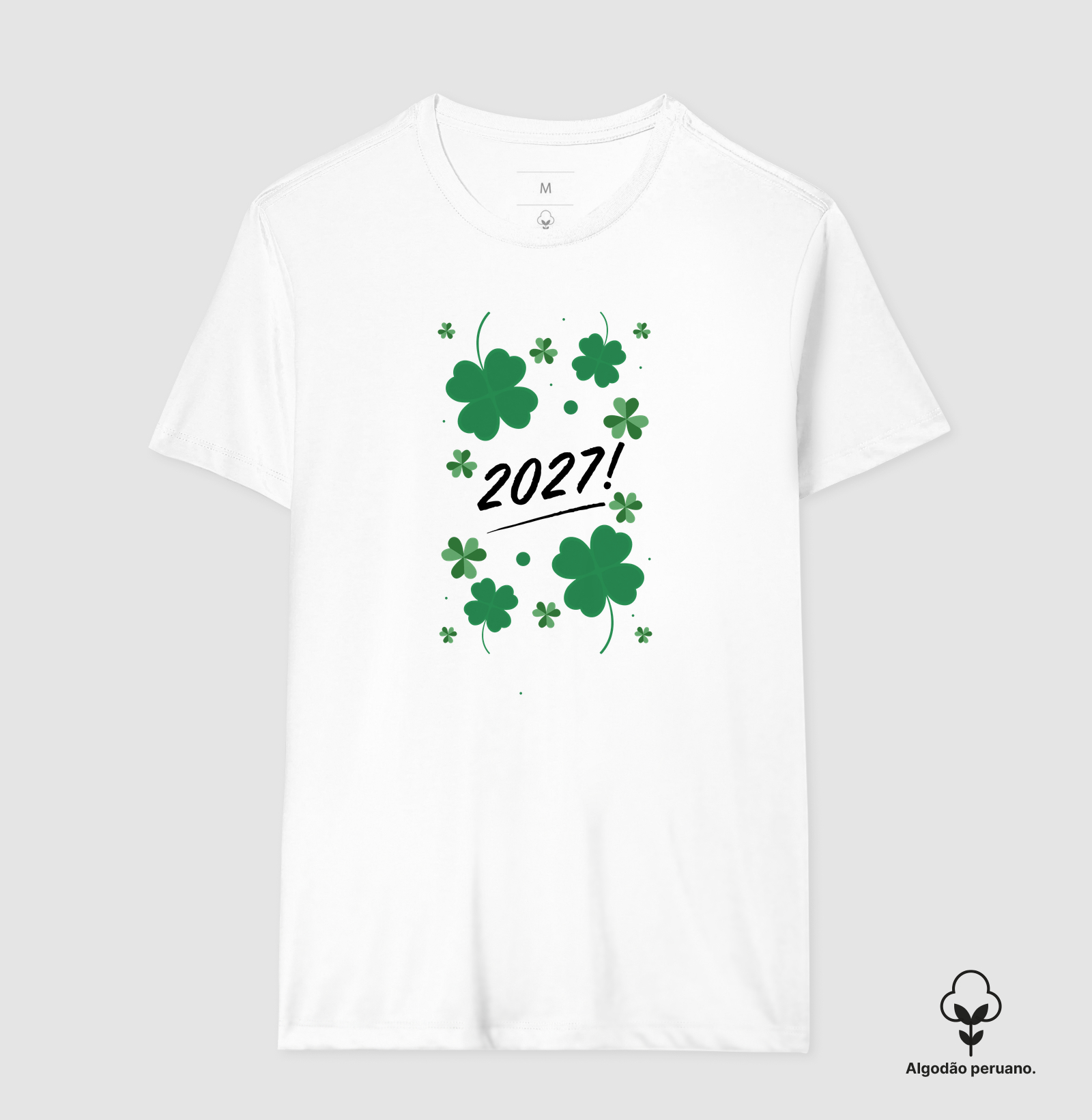 Camiseta Sorte 2027 – Trevos da Virada - Imagem 5