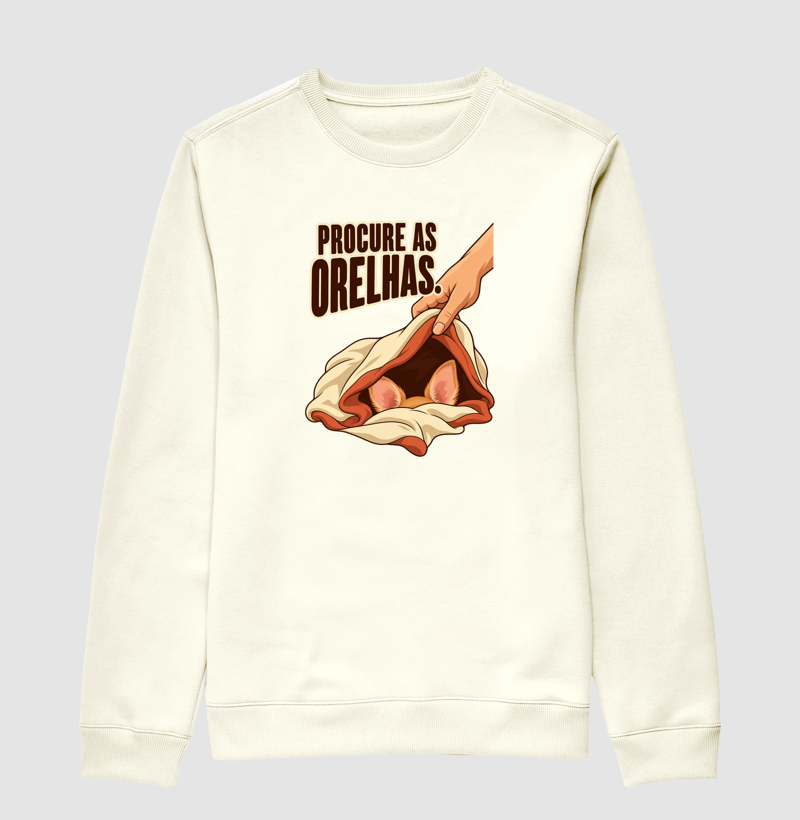 Procure as orelhas.  - Imagem 2