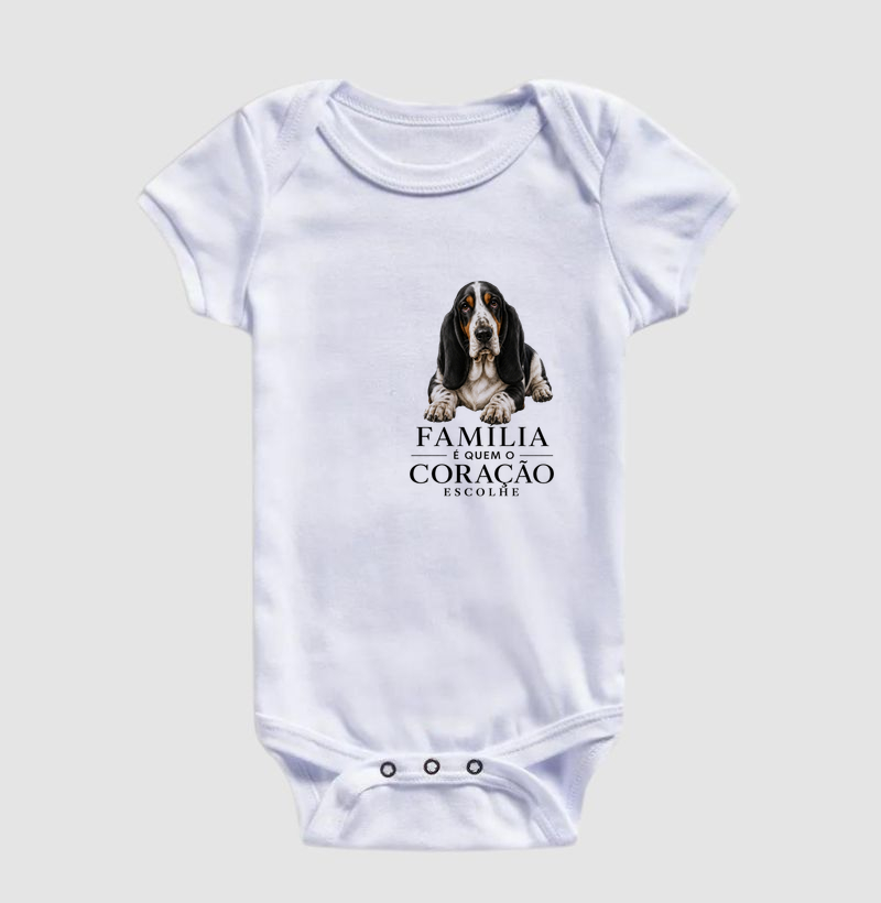 Basset Hound Preto - Família - Imagem 3