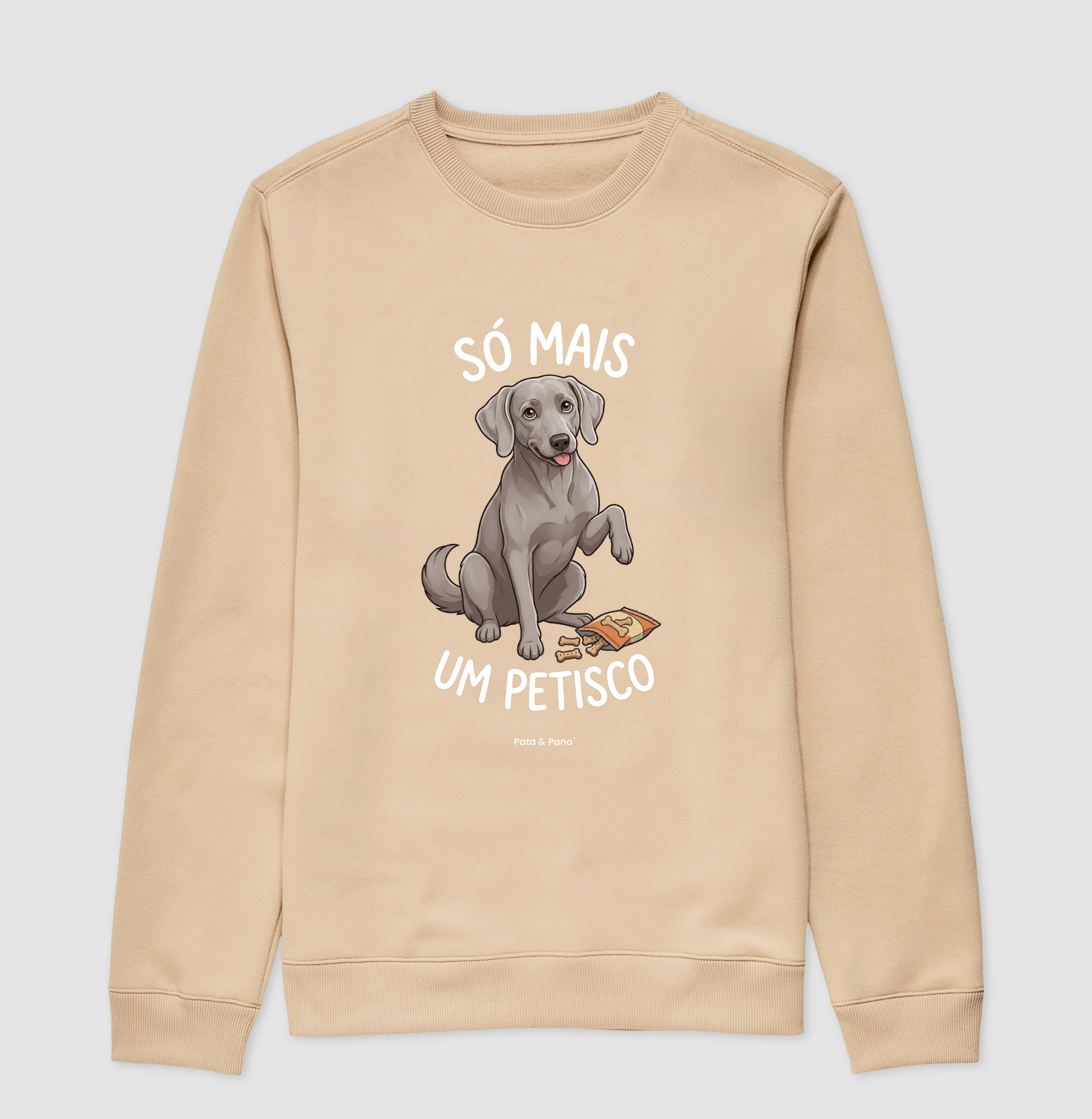 SUÉTER MOLETOM WEIMANARER PETISCO - Imagem 3