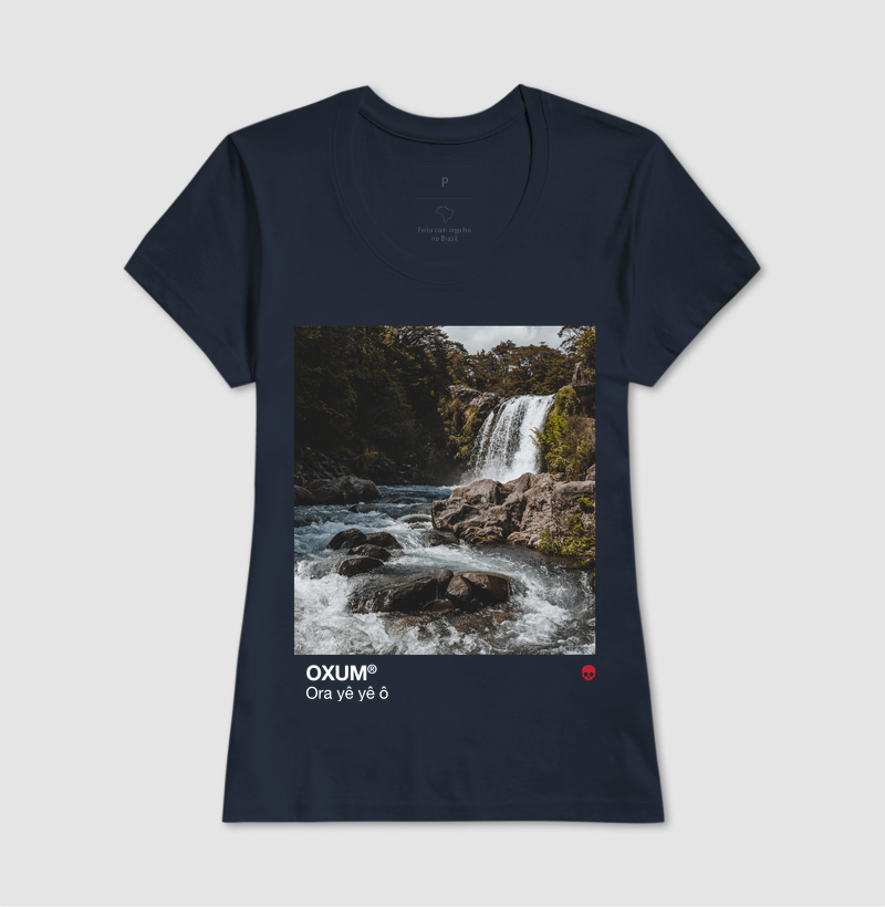 Camiseta Umbanda Orixá Oxum - Cachoeira - Imagem 7