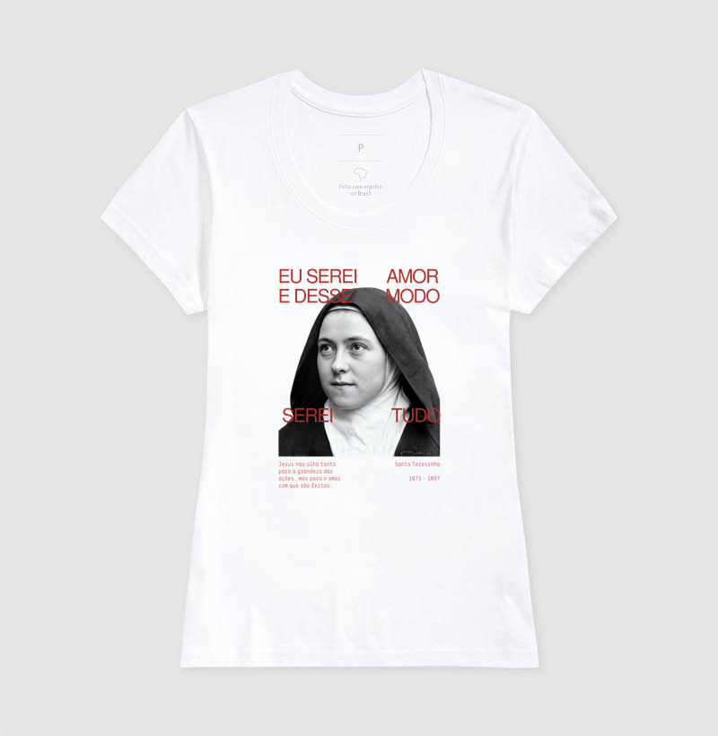 Camiseta | Eu Serei Amor - Imagem 5