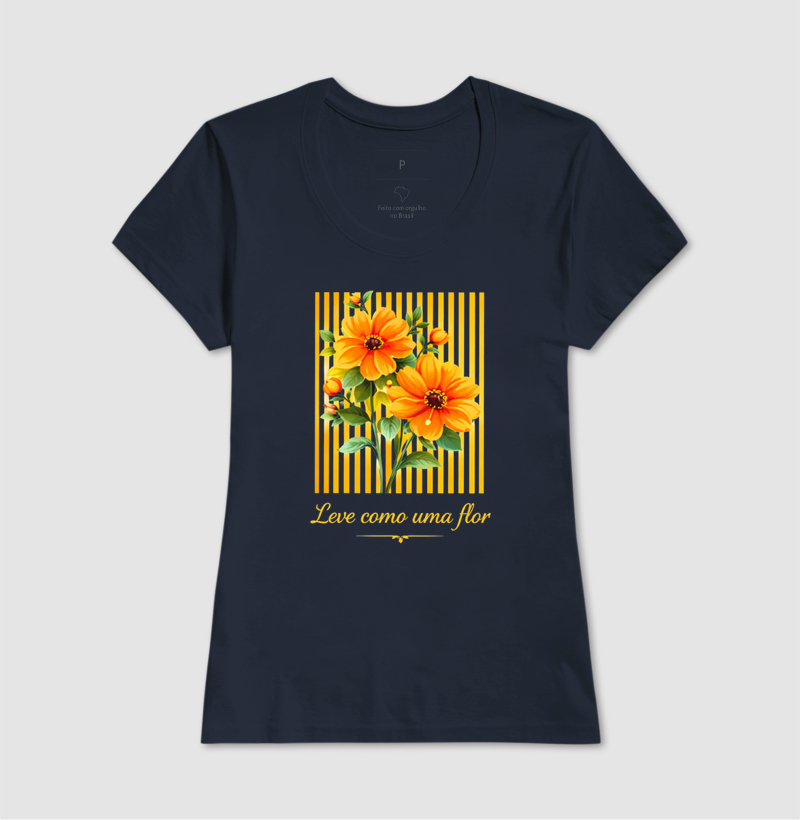 Camiseta Leve como uma flor  - Imagem 7