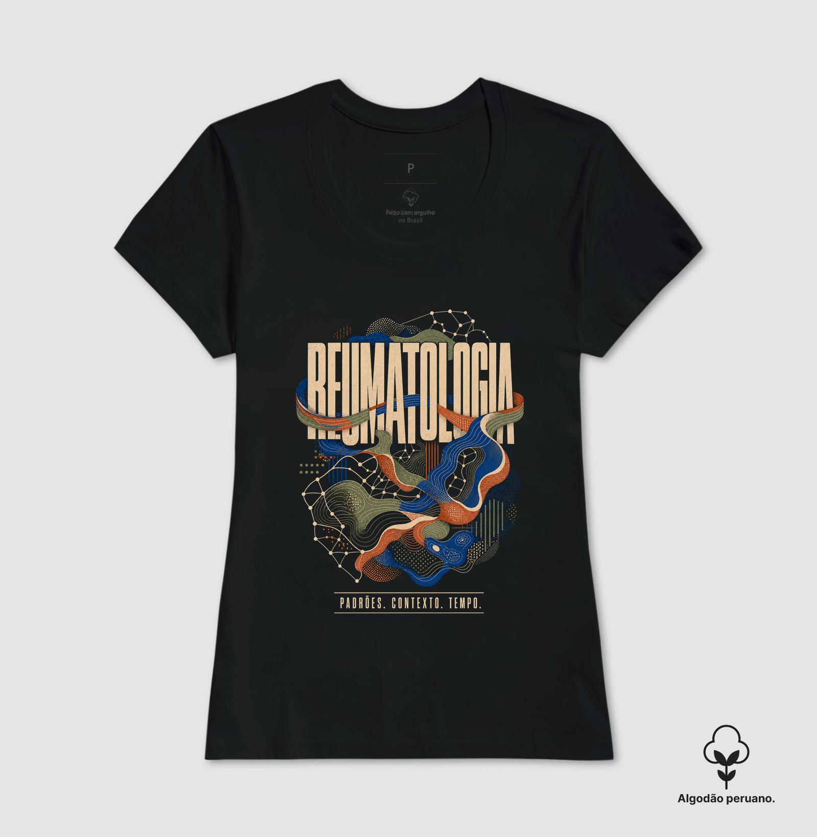 Camiseta Algodão Peruano — Reumatologia - Imagem 2
