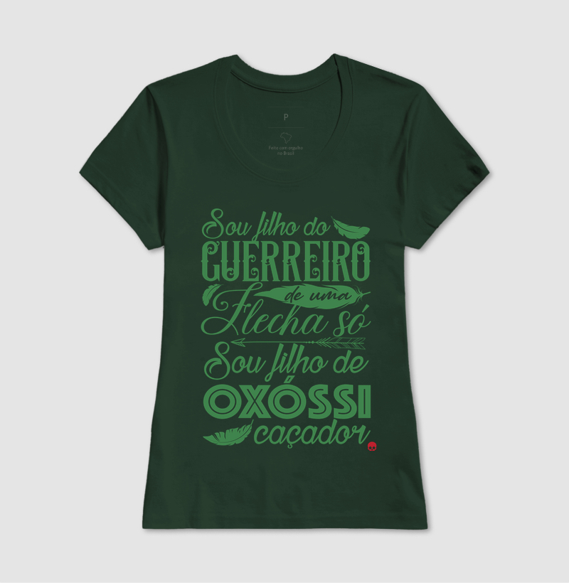 Camiseta Umbanda Orixá Oxóssi - Sou filho de um Guerreiro de uma flecha só - Imagem 9