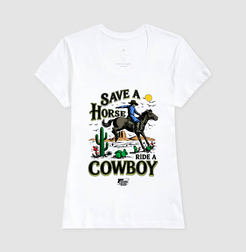 Save a Horse Ride a Cowboy Pólvora com Blush - Imagem 6