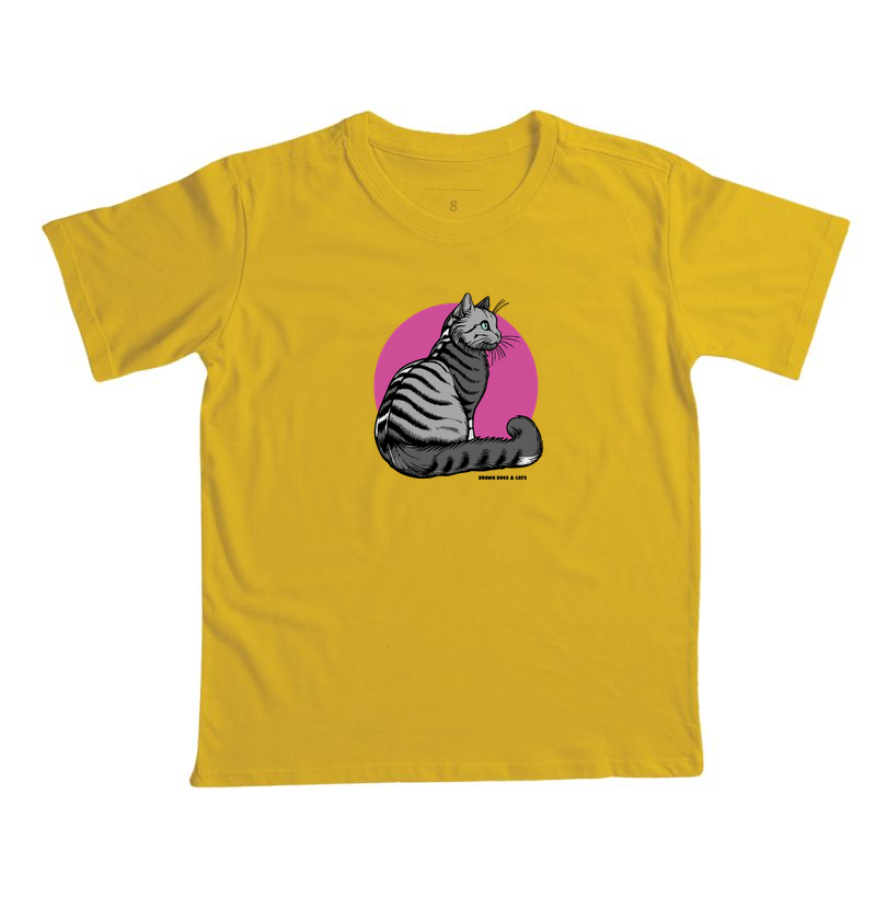 Gato cinza e fundo rosa - Imagem 8