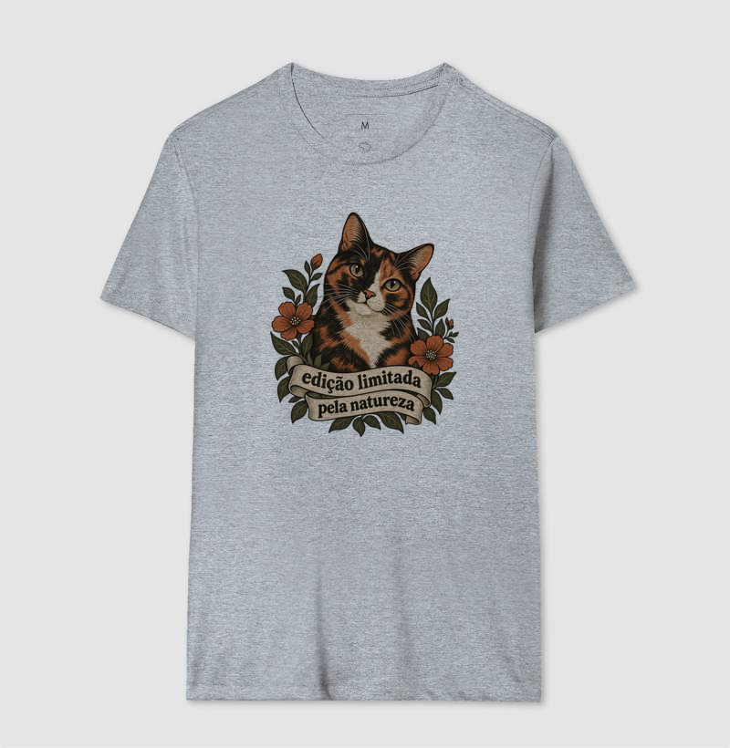 Camiseta Gata Tricolor "edição limitada pela natureza" | Pelo & Pano - Imagem 8