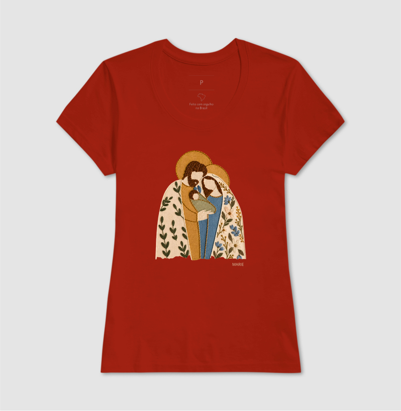 Sagrada Família estilo bordado  - Imagem 11