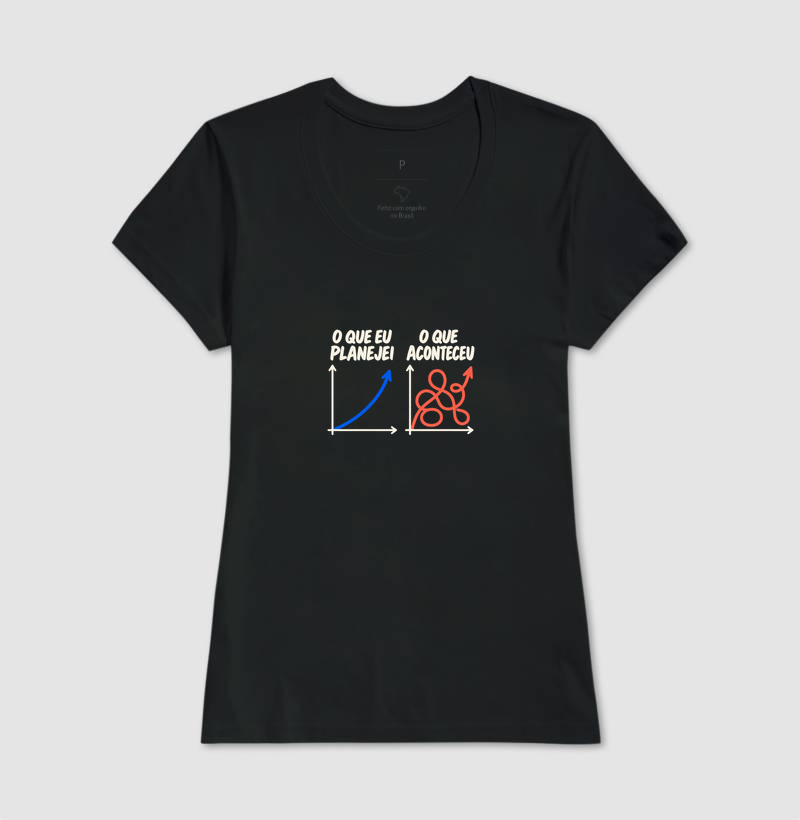 Camiseta Planejei, Aconteceu - Imagem 3