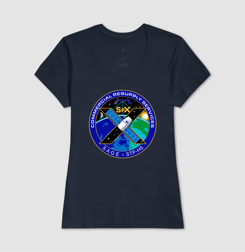 Emblema SpaceX CRS-10: Missão ISS (Coleção Odyssey) - Imagem 7