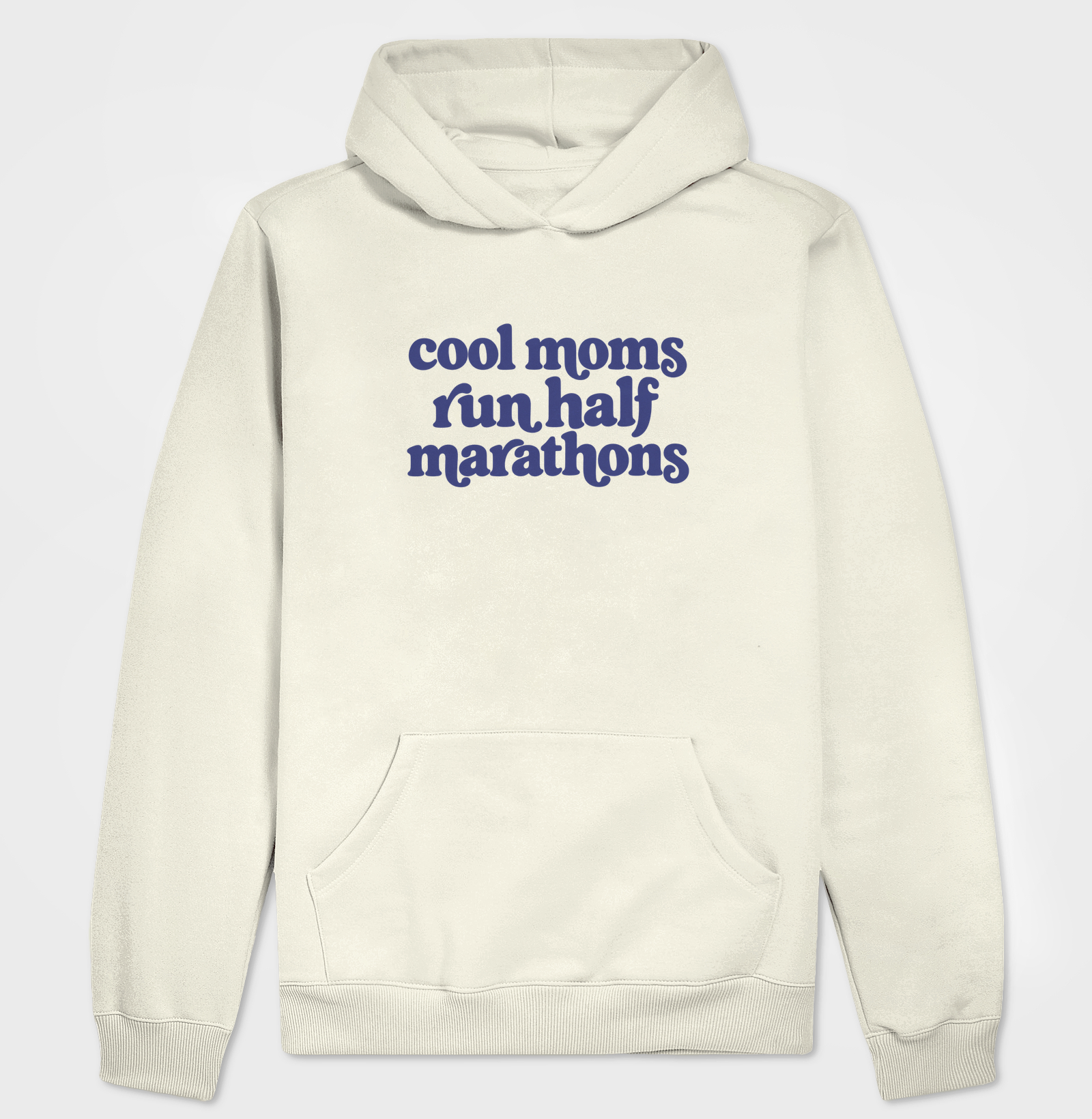 Hoodie Moletom Meia Maratona - Cool Moms Run Half Marathons - Imagem 3
