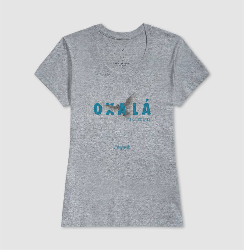 camiseta OXALÁ pai de todos feminina - Imagem 3