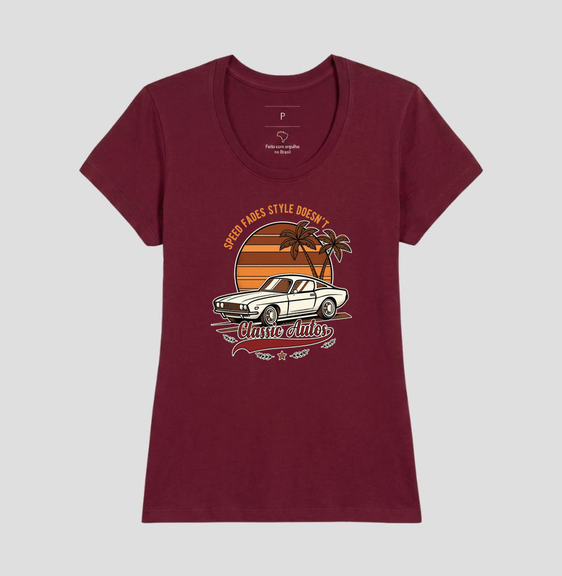 Classic Autos Speed Fades Style Doesn't - Muscle Car Retro Sunset - Imagem 11