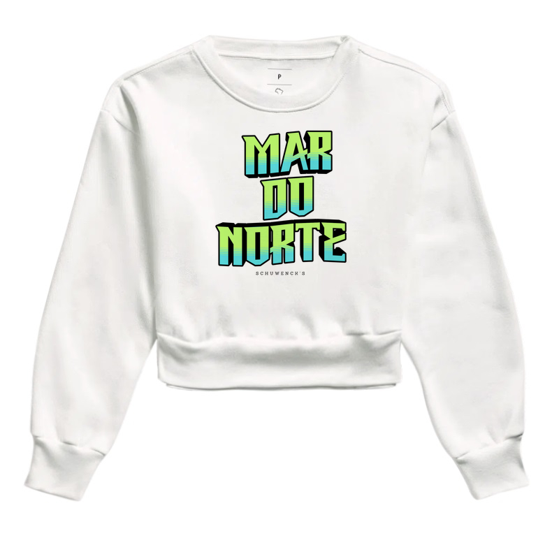 Cropped Moletom Mar do Norte - Imagem 3