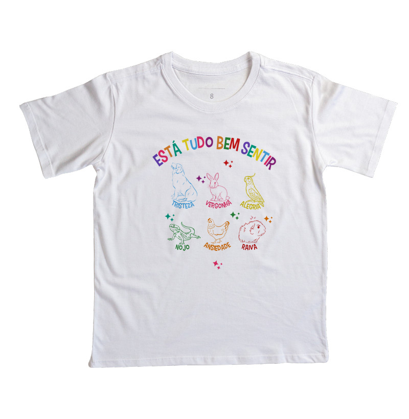 Camiseta Mini | Tudo bem Sentir 