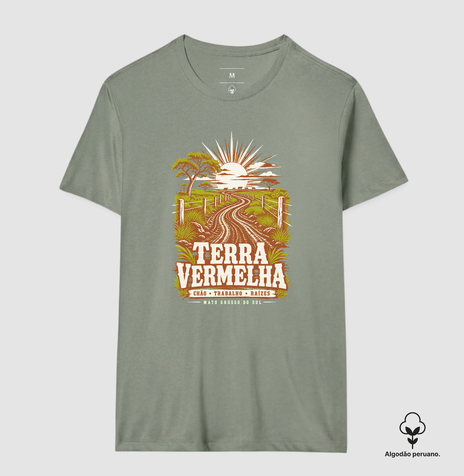 Camiseta Terra Vermelha - Imagem 4