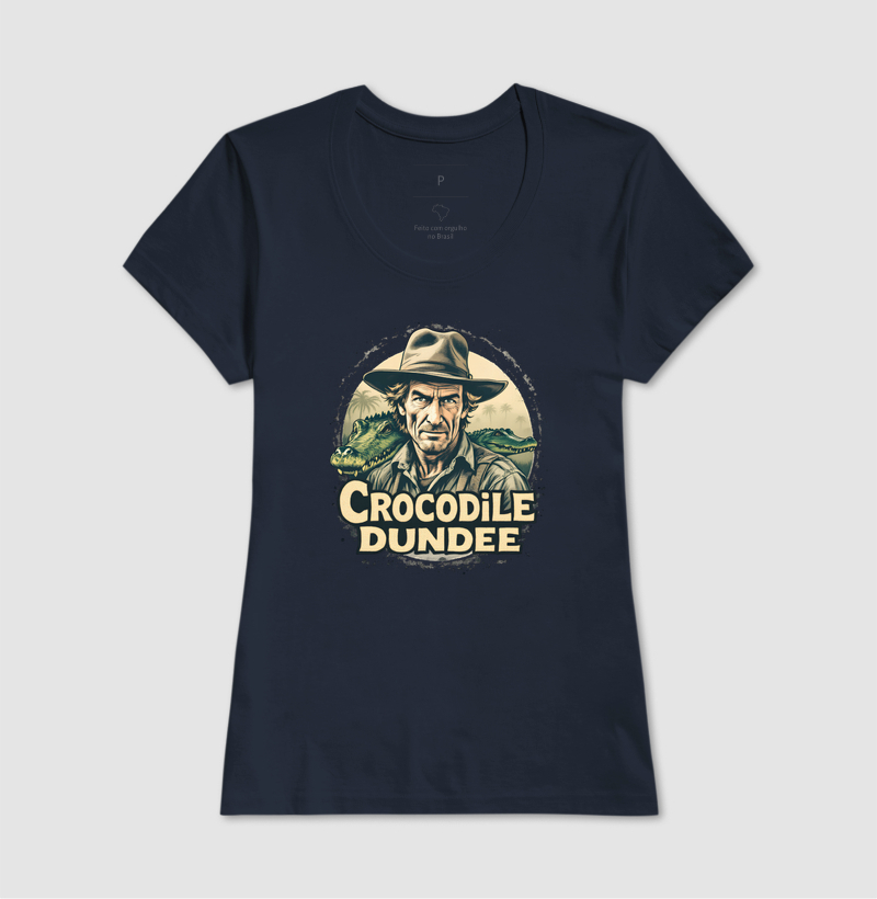 Camiseta Crocodilo Dundee Selvagem - Imagem 7