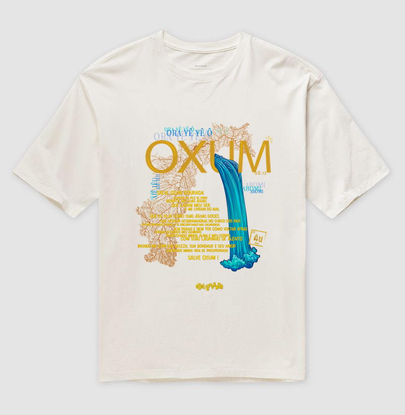 oversized OXUM oração unissex - Imagem 2