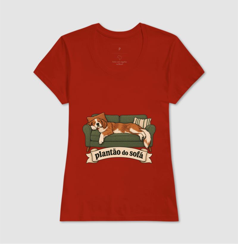 Camiseta Cachorro Sofá "plantão do sofá" | Pelo & Pano - Imagem 11