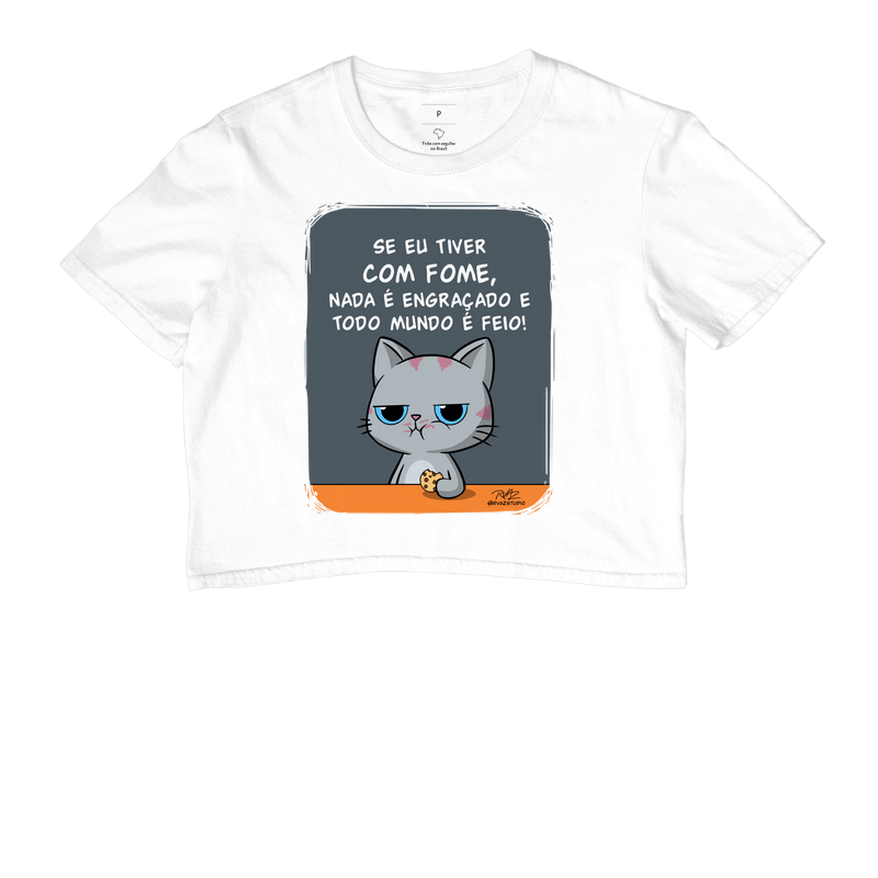 Camiseta Gato Sincero Fome - Imagem 3