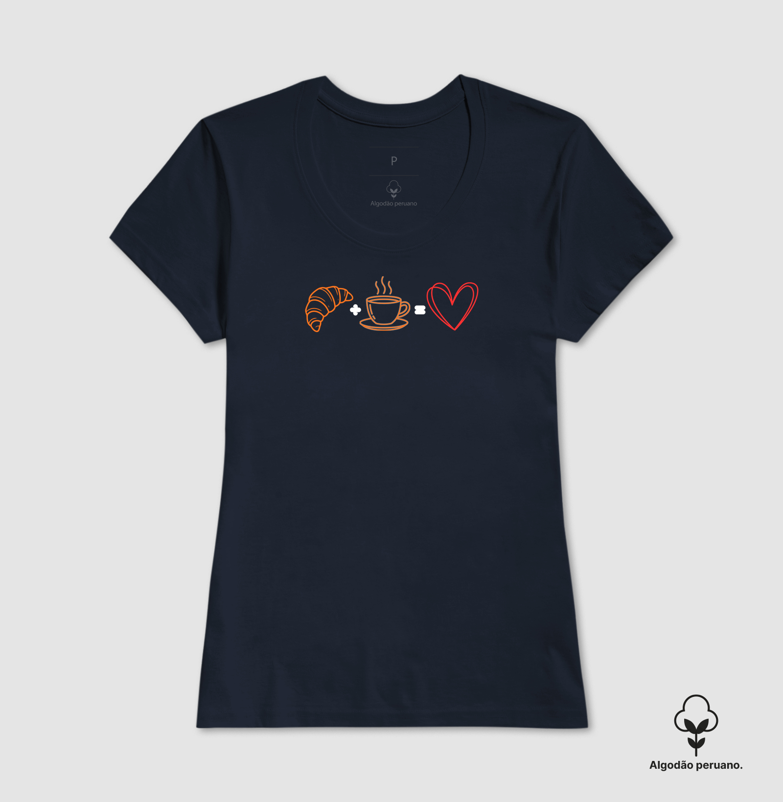 croissant café coração - Imagem 4