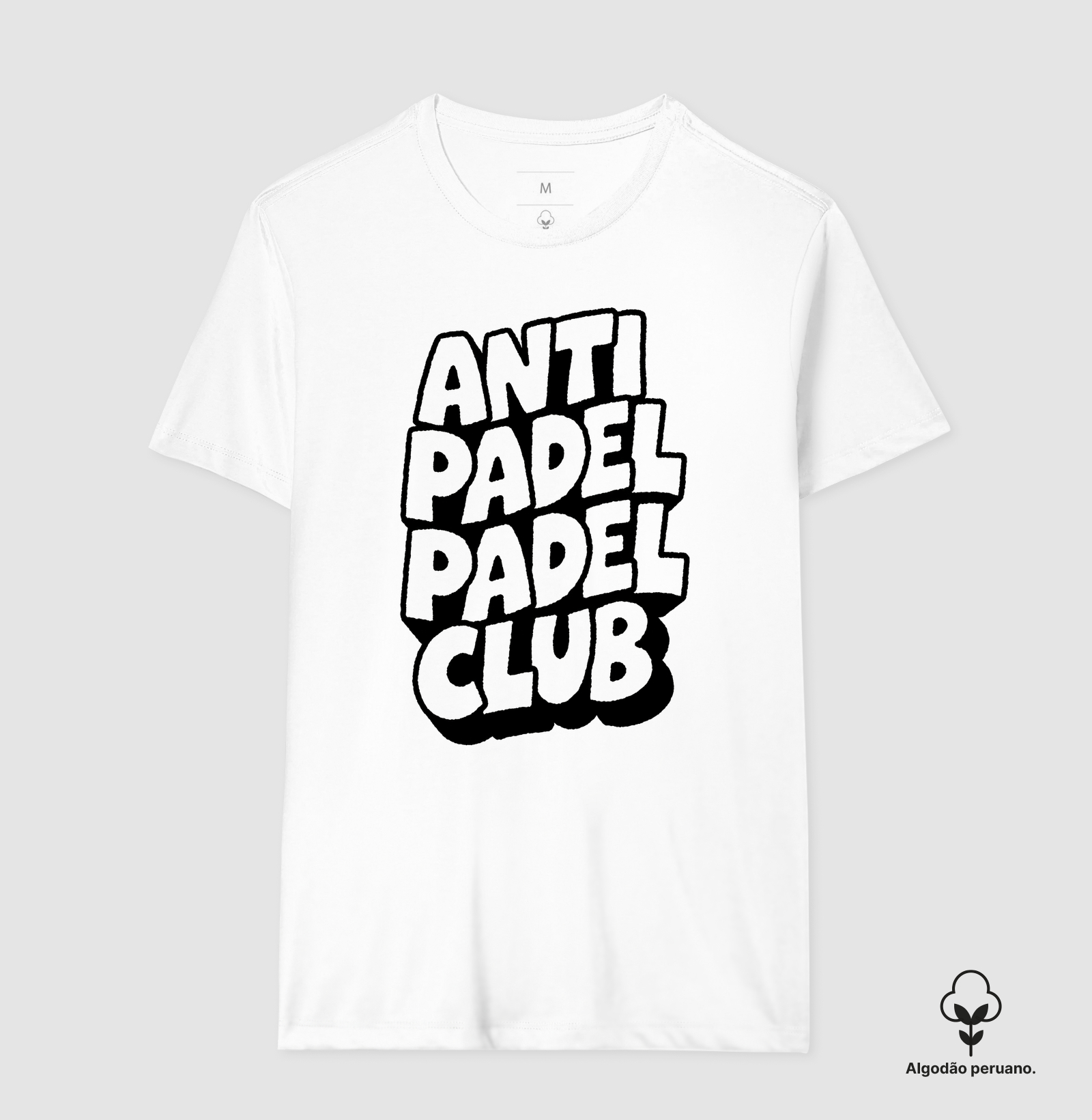 Camiseta Anti Padel Padel Club Bold - Imagem 6