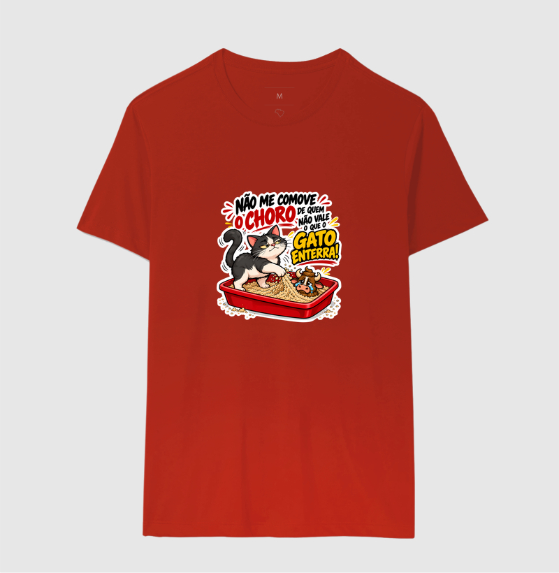 Camiseta Gato Poop em Algodão - Imagem 13