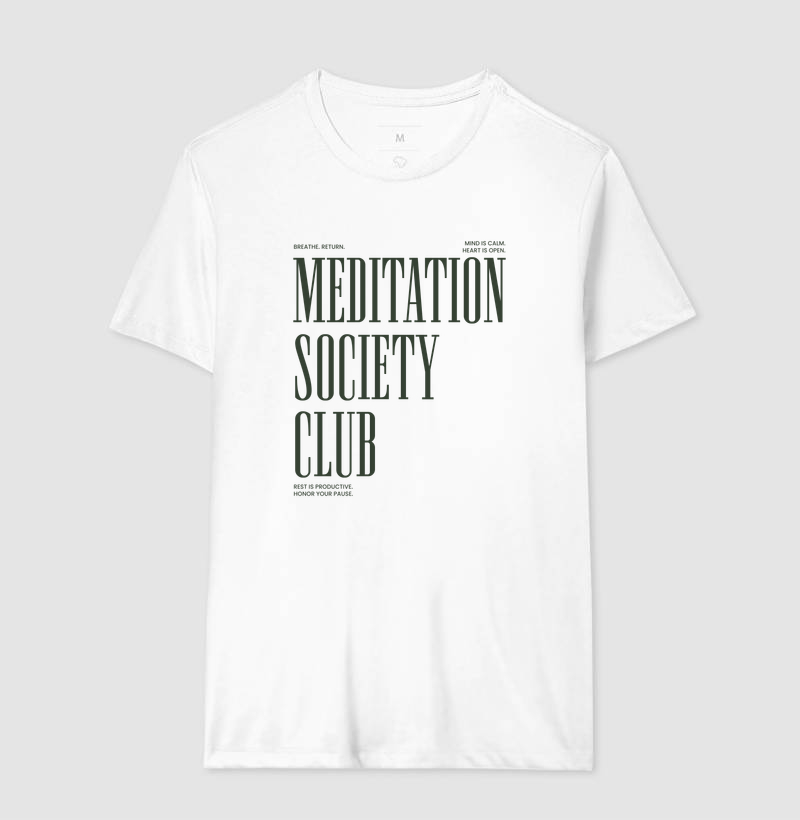 Camiseta - Meditation Society Club - Imagem 6