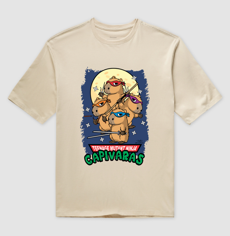 Camiseta Capivaras Ninja - Imagem 3