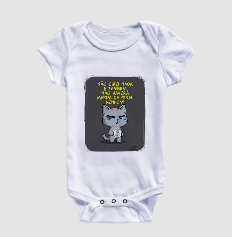 Camiseta Gato Sincero Sinal Nenhum - Imagem 3