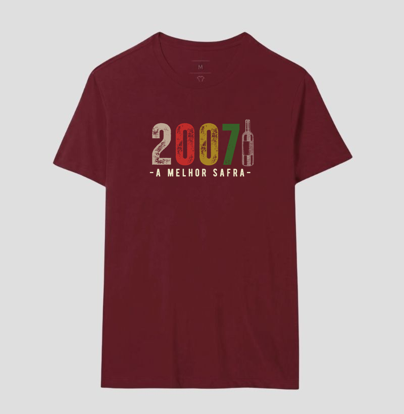 Camiseta Vinho - A Melhor Safra 2007 - Imagem 14