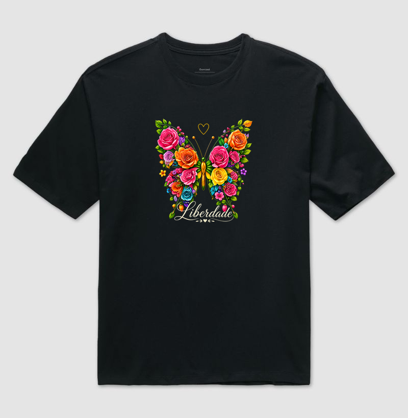 Camiseta Borboleta Liberdade - Imagem 2