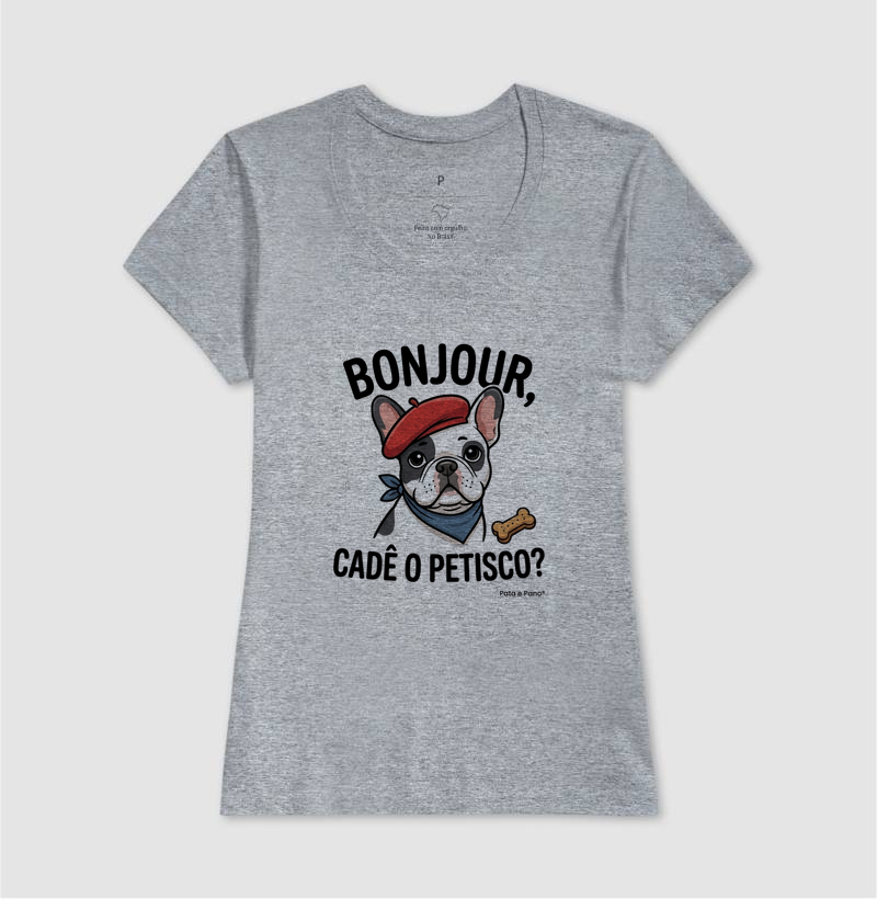 CAMISETA BULDOGUE FRANCÊS BONJOUR - Imagem 9