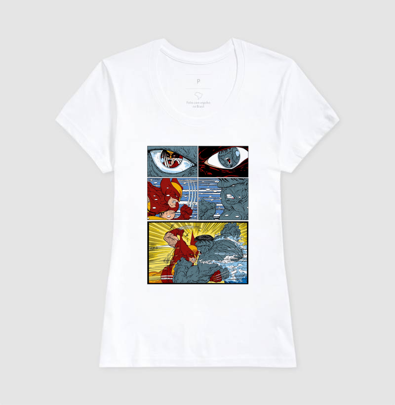 CAMISETA WOVERINE x HULK - TIRA - Imagem 5