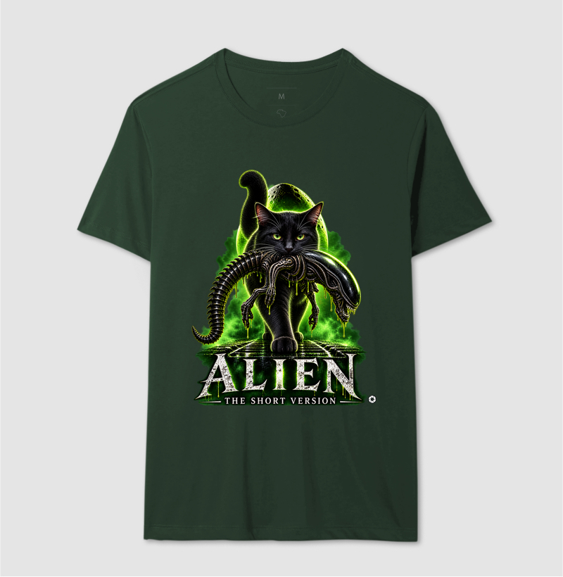 Camiseta Alien – The Short Version Gatos (pretinho) - Imagem 12