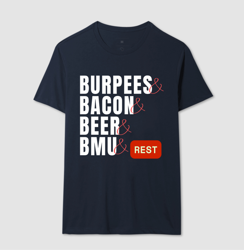 Burpees, Bacon, Beer, BMU - (Cores variadas) - Imagem 4