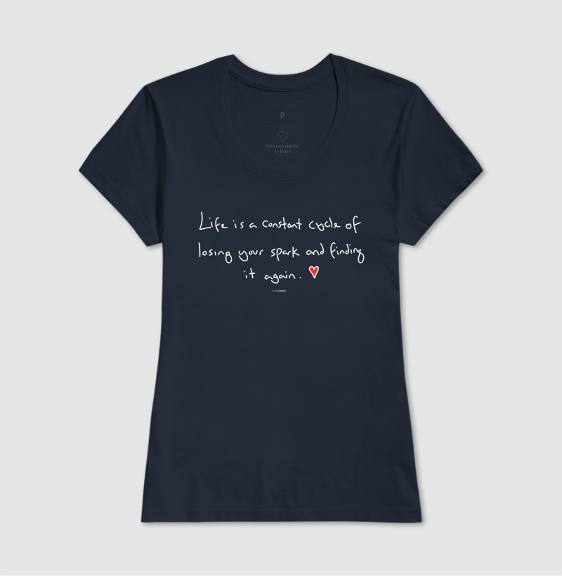 Camiseta Life Is a Constant Cycle - Imagem 7
