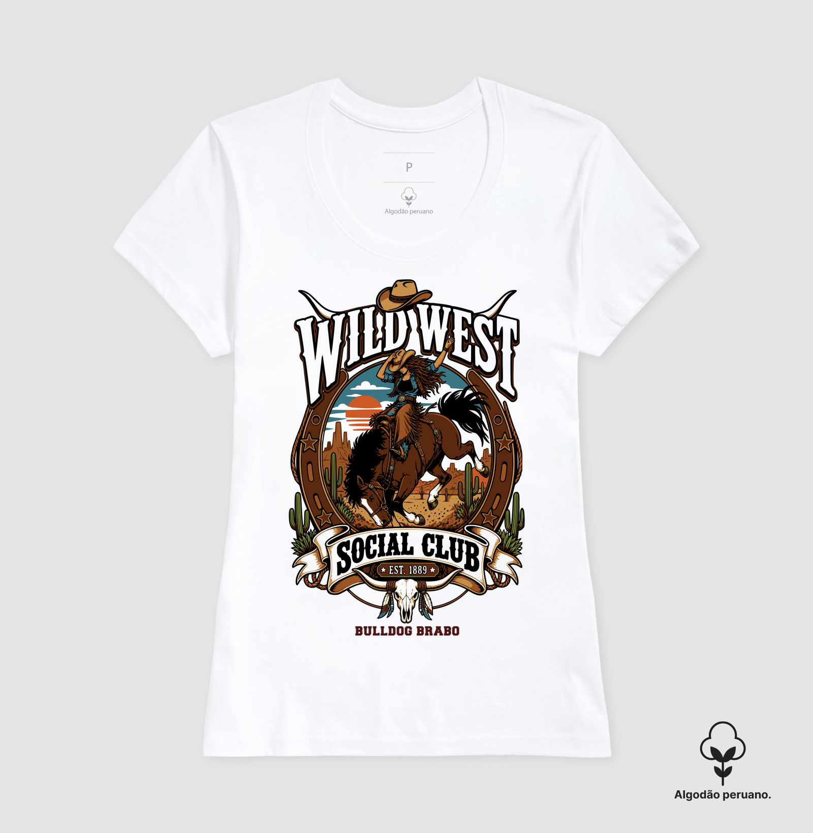 Social Club Wild West Bulldog Brabo - Imagem 6