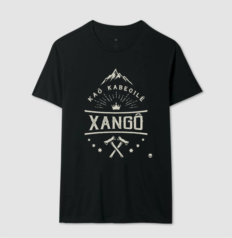 Camiseta Umbanda Orixá Xangô - Kaô Kabecilê - Imagem 2