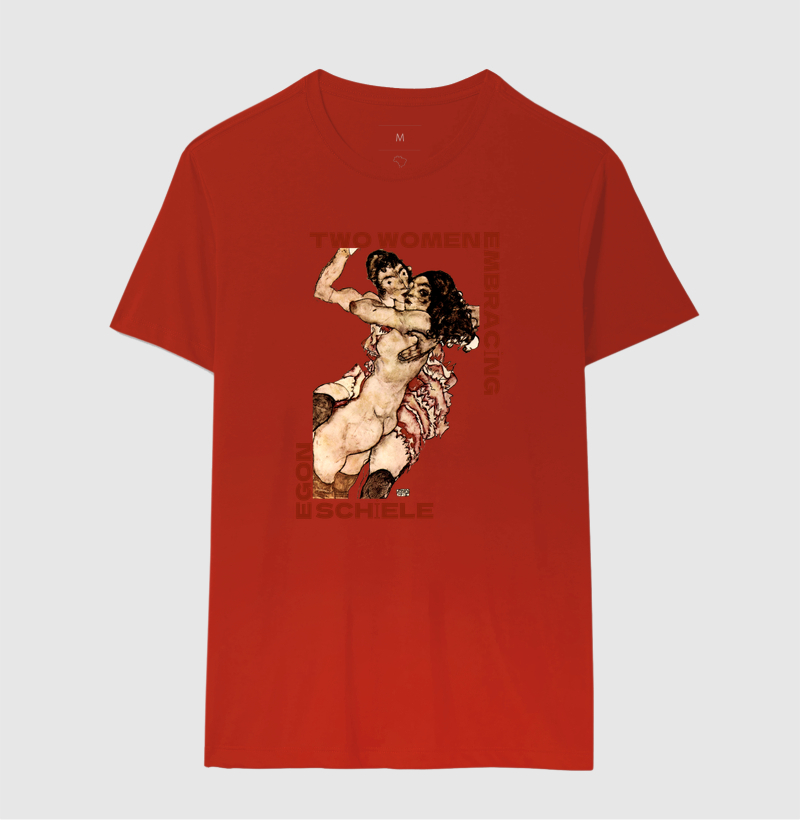 Duas mulheres se abraçando (1915) - Egon Schiele - Imagem 10