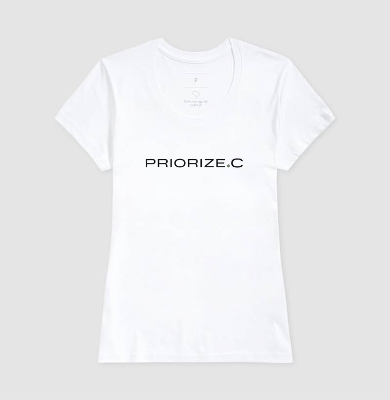 Camiseta Logo | PRIORIZE.C - Imagem 5