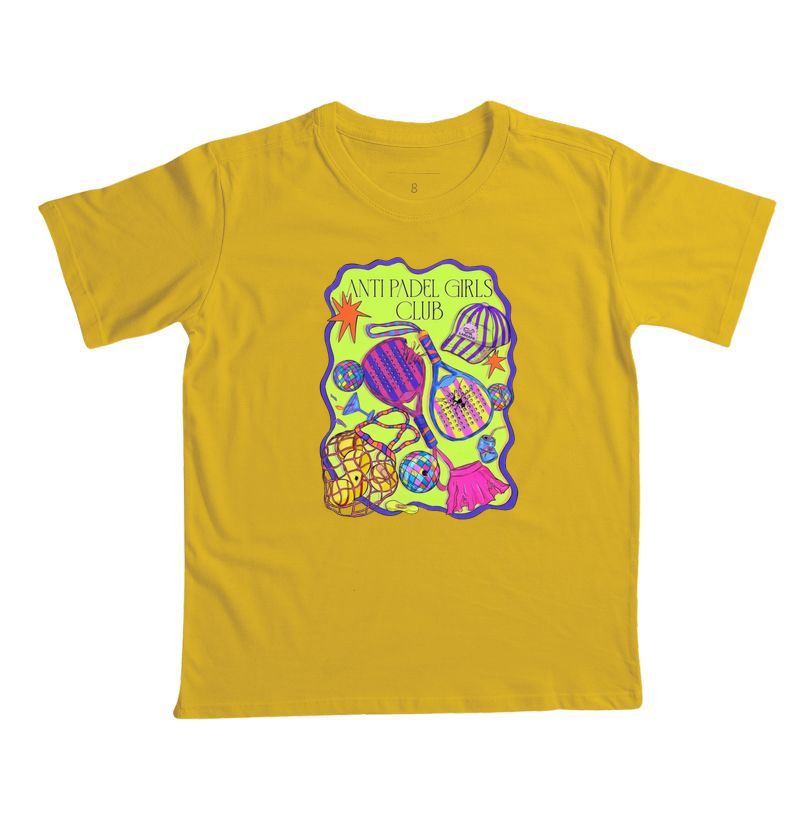 Camiseta Feminina Anti Padel Girls Club Retrô - Imagem 4