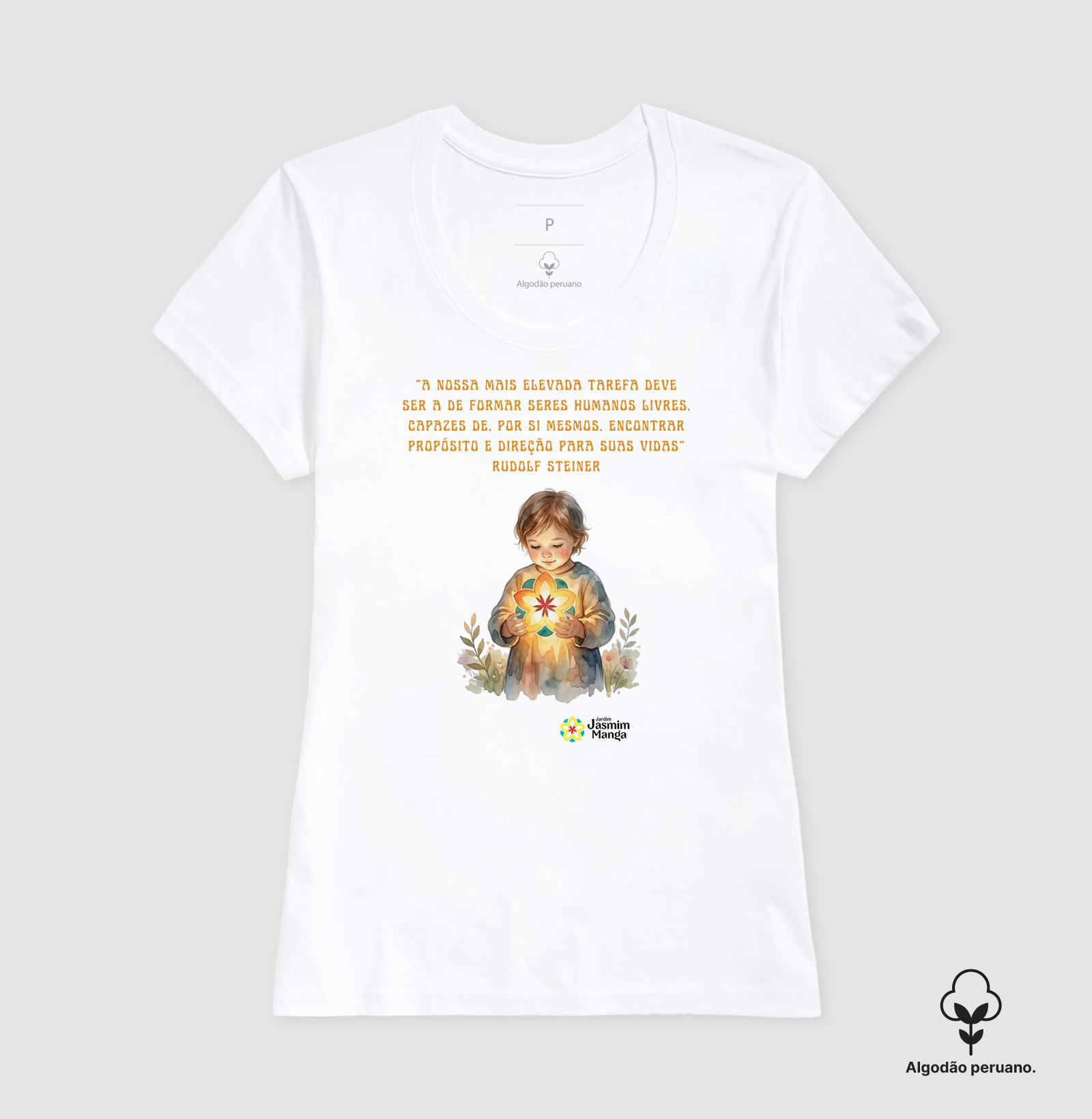 Camiseta Premium Jasmim Manga - Imagem 7
