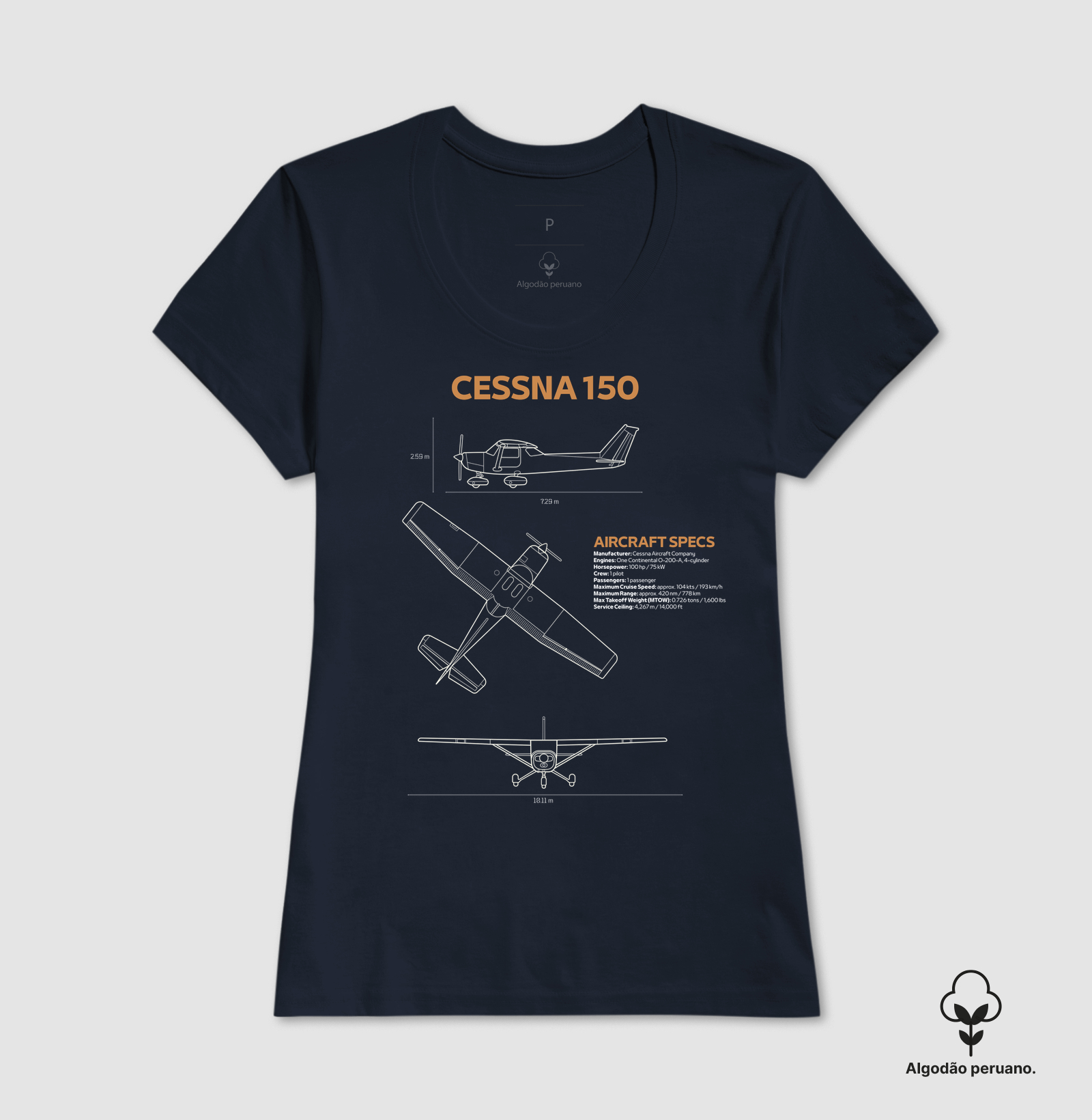 Cessna 150 | Blueprint - Imagem 7
