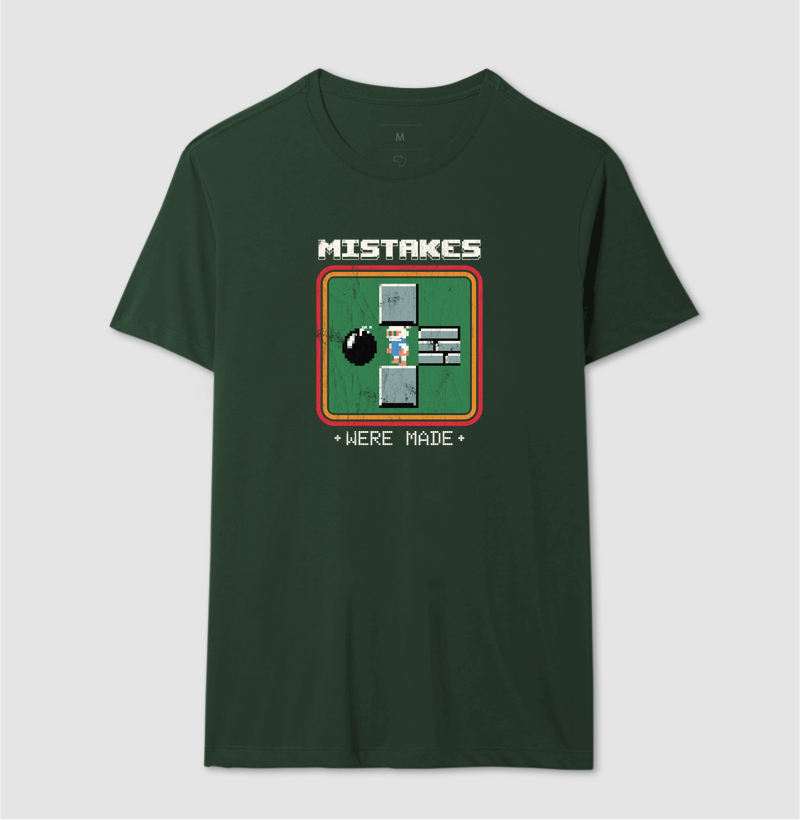 Camiseta Erros Cometidos - Imagem 6