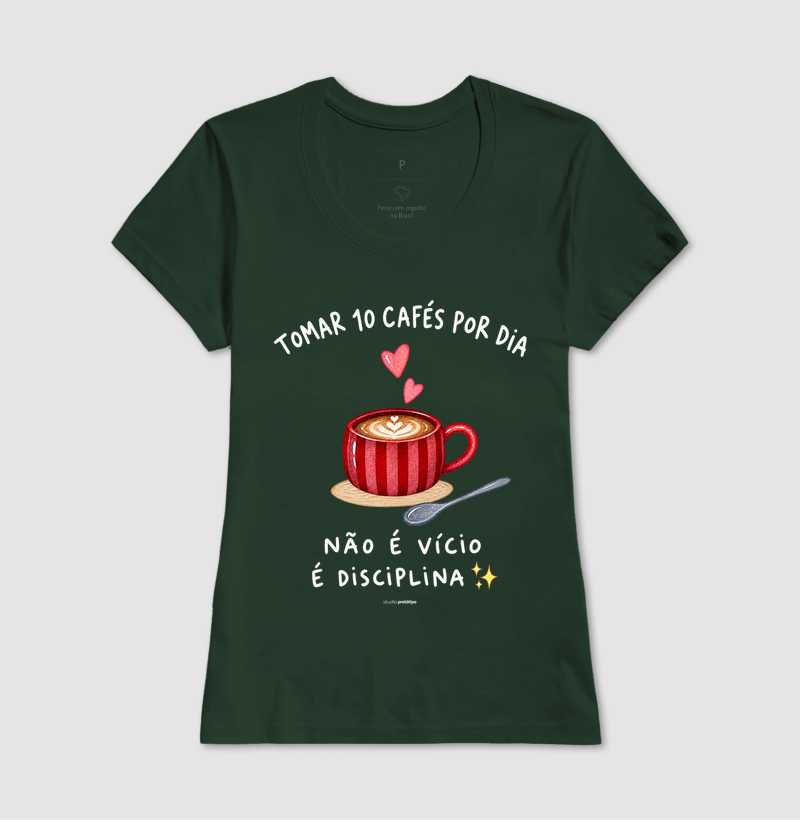 Camiseta 10 Cafés por Dia - Imagem 11