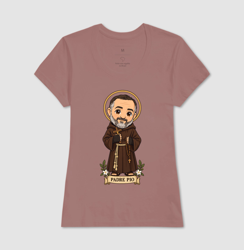 Padre Pio estilo chibi - Imagem 15