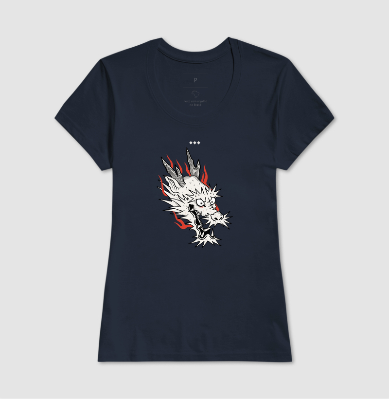 Camiseta Cabeça de Dragão - Imagem 7