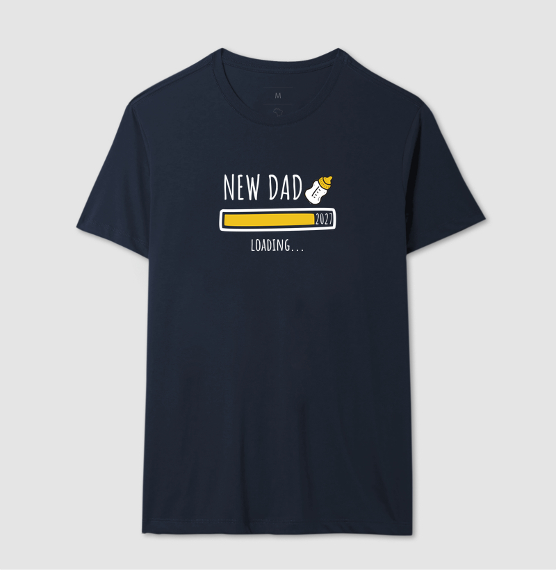 Camiseta New Dad Loading 2027 - Imagem 4
